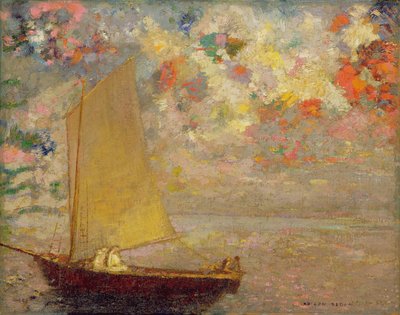 Segelboot von Odilon Redon